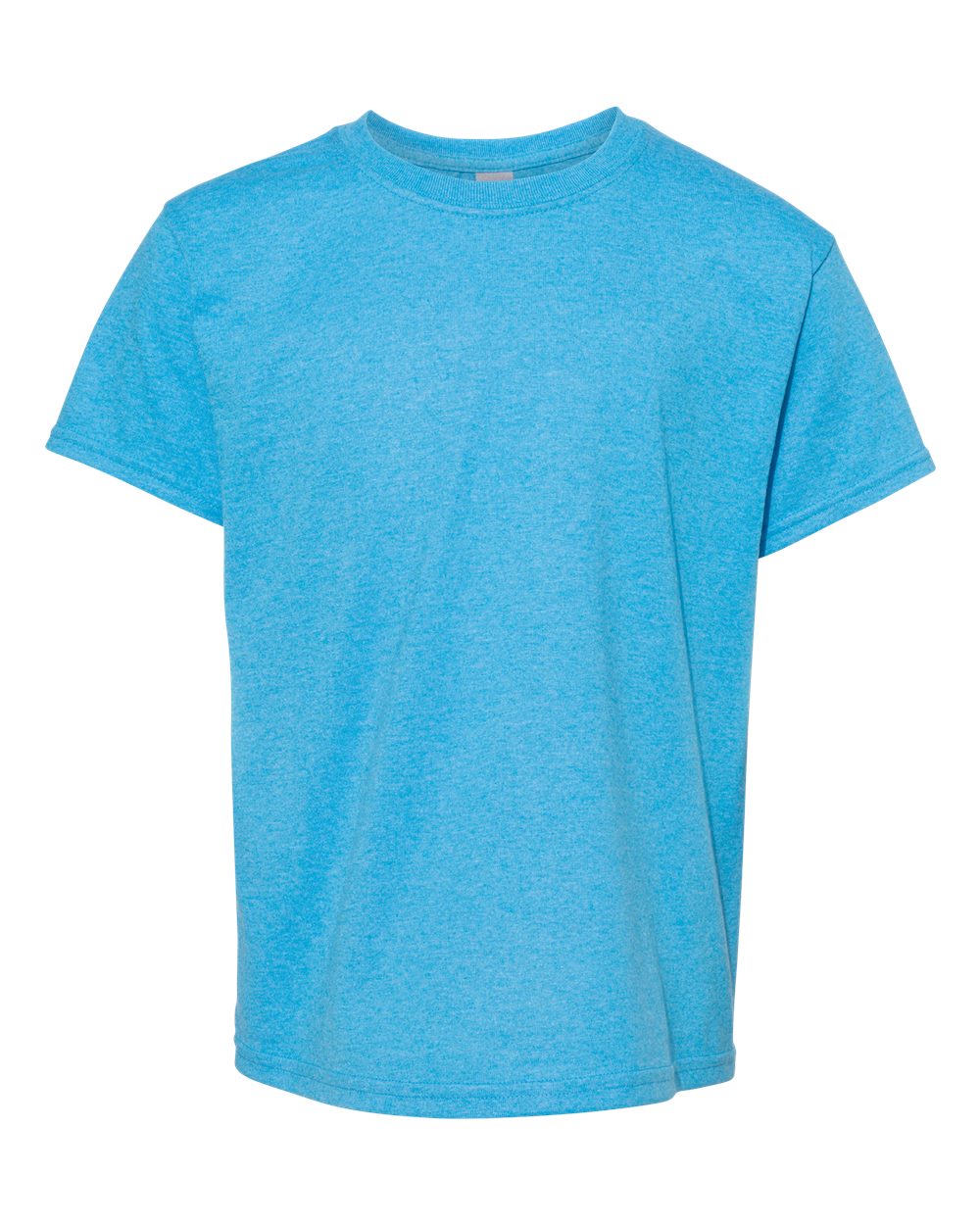 Gildan Youth Heavy Cotton™ T-Shirt - 5000B Heather Sapphire