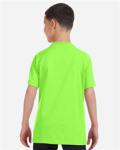Gildan Youth Heavy Cotton™ T-Shirt - 5000B Neon Green