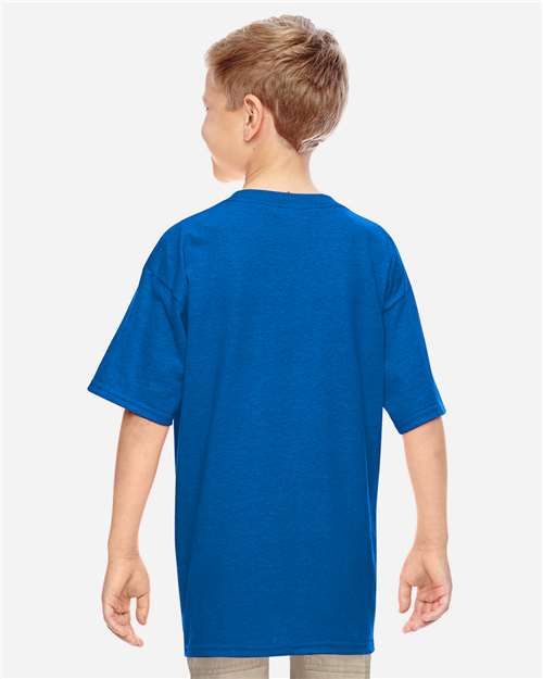 Gildan Youth Heavy Cotton™ T-Shirt - 5000B Neon Blue