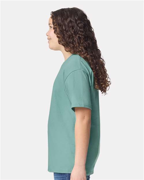 Gildan Youth Heavy Cotton™ T-Shirt - 5000B Aquatic