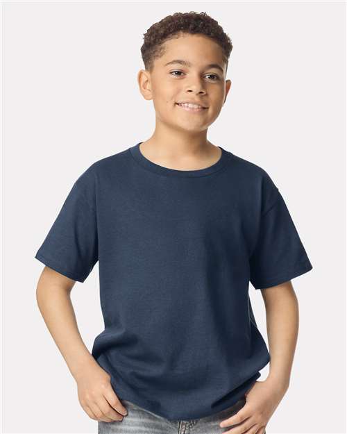 Gildan Youth Heavy Cotton™ T-Shirt - 5000B Blue Dusk