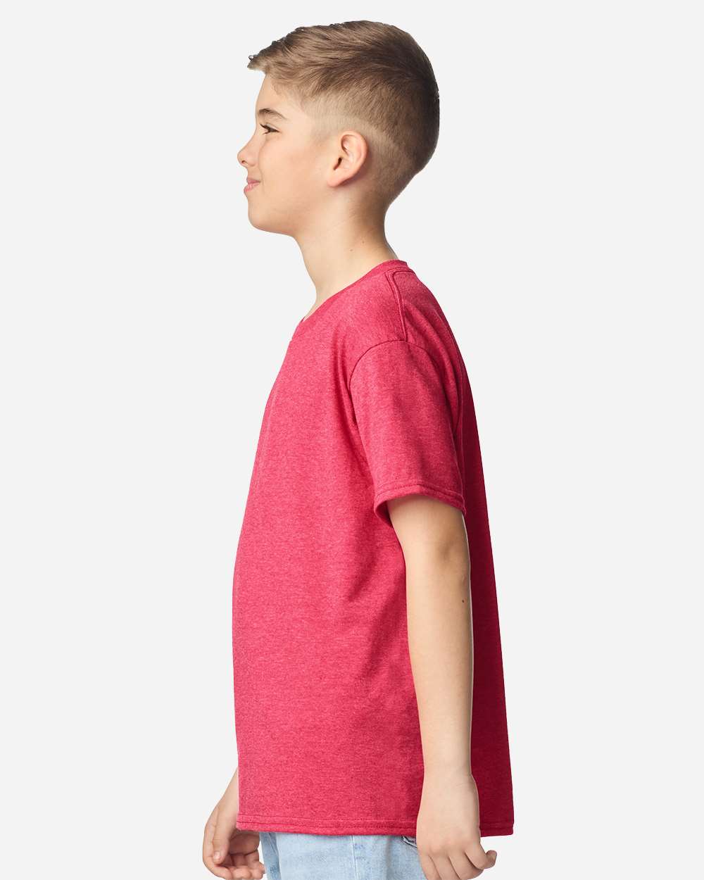 Gildan Youth Heavy Cotton™ T-Shirt - 5000B Heather Red