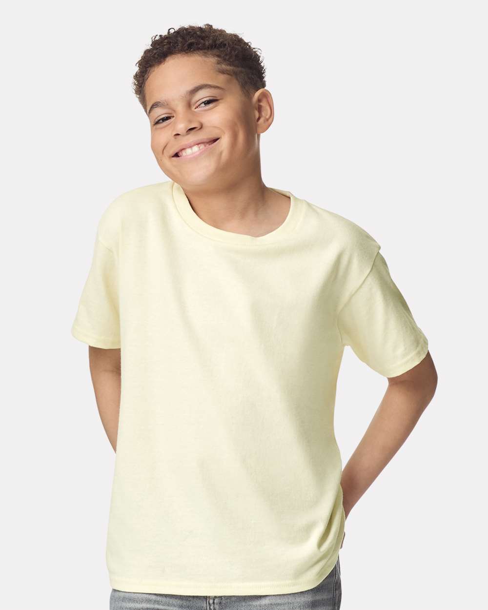 Gildan Youth Heavy Cotton™ T-Shirt - 5000B Off White