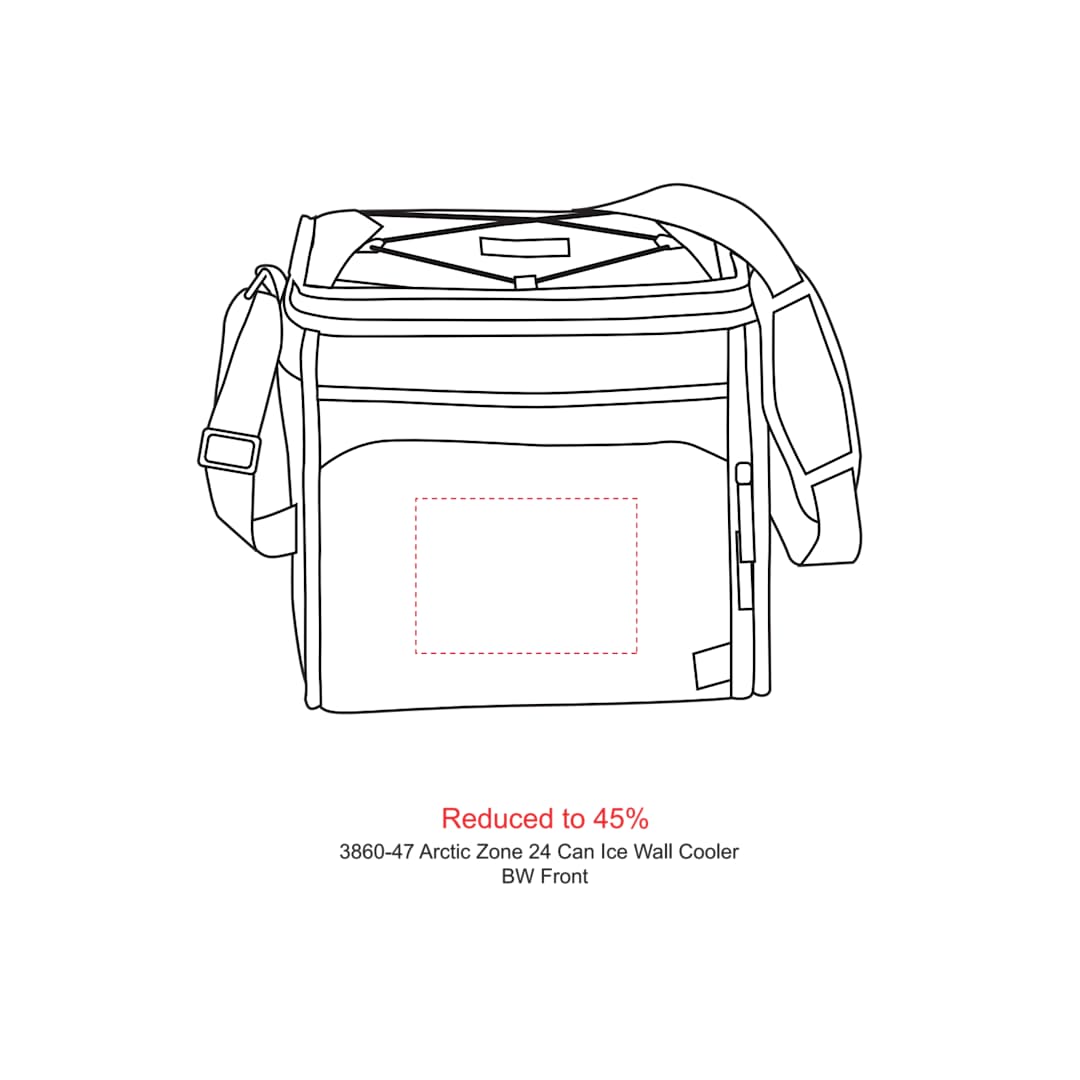 Arctic Zone Arctic Zone® 24 Can Ice Wall™ Cooler - 3860-47 Black