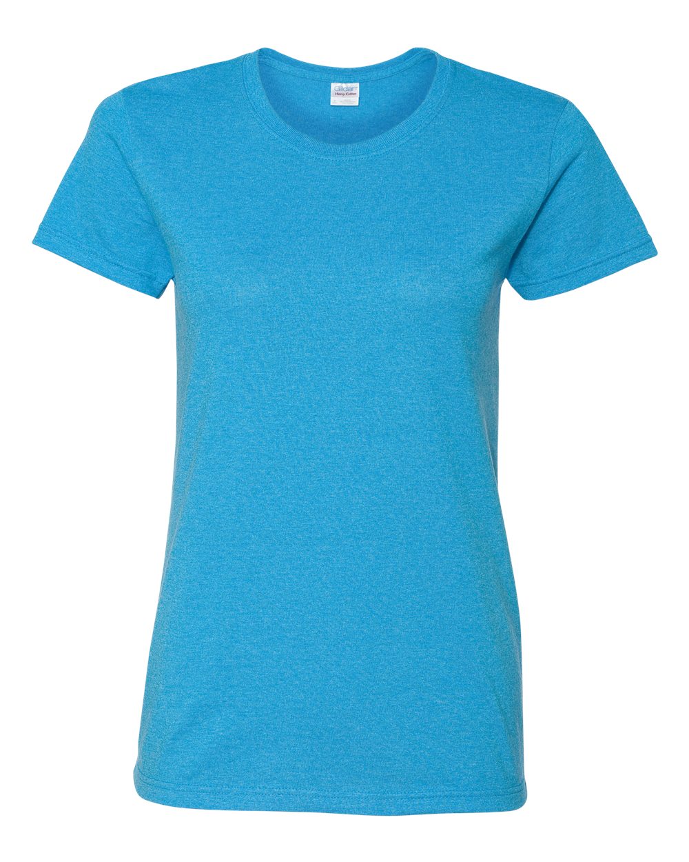 Gildan Women's Heavy Cotton™ T-Shirt - 5000L Heather Sapphire