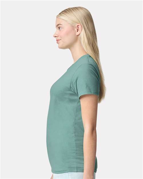 Gildan Women's Heavy Cotton™ T-Shirt - 5000L Aquatic