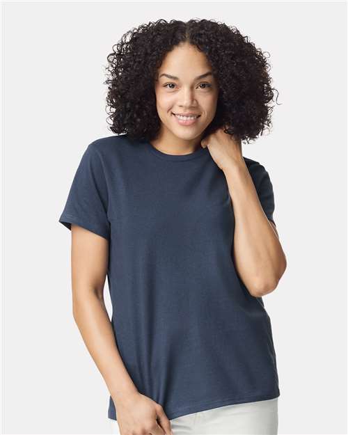 Gildan Women's Heavy Cotton™ T-Shirt - 5000L Blue Dusk