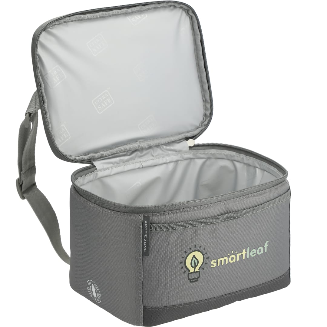 Arctic Zone Arctic Zone® Repreve® Recycled 6 Can Lunch Cooler - 3860-81 Gray