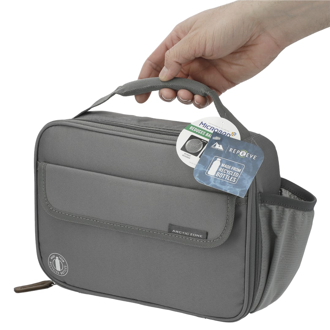 Arctic Zone Arctic Zone® Repreve® Recycled 6 Can Lunch Cooler - 3860-82 Gray