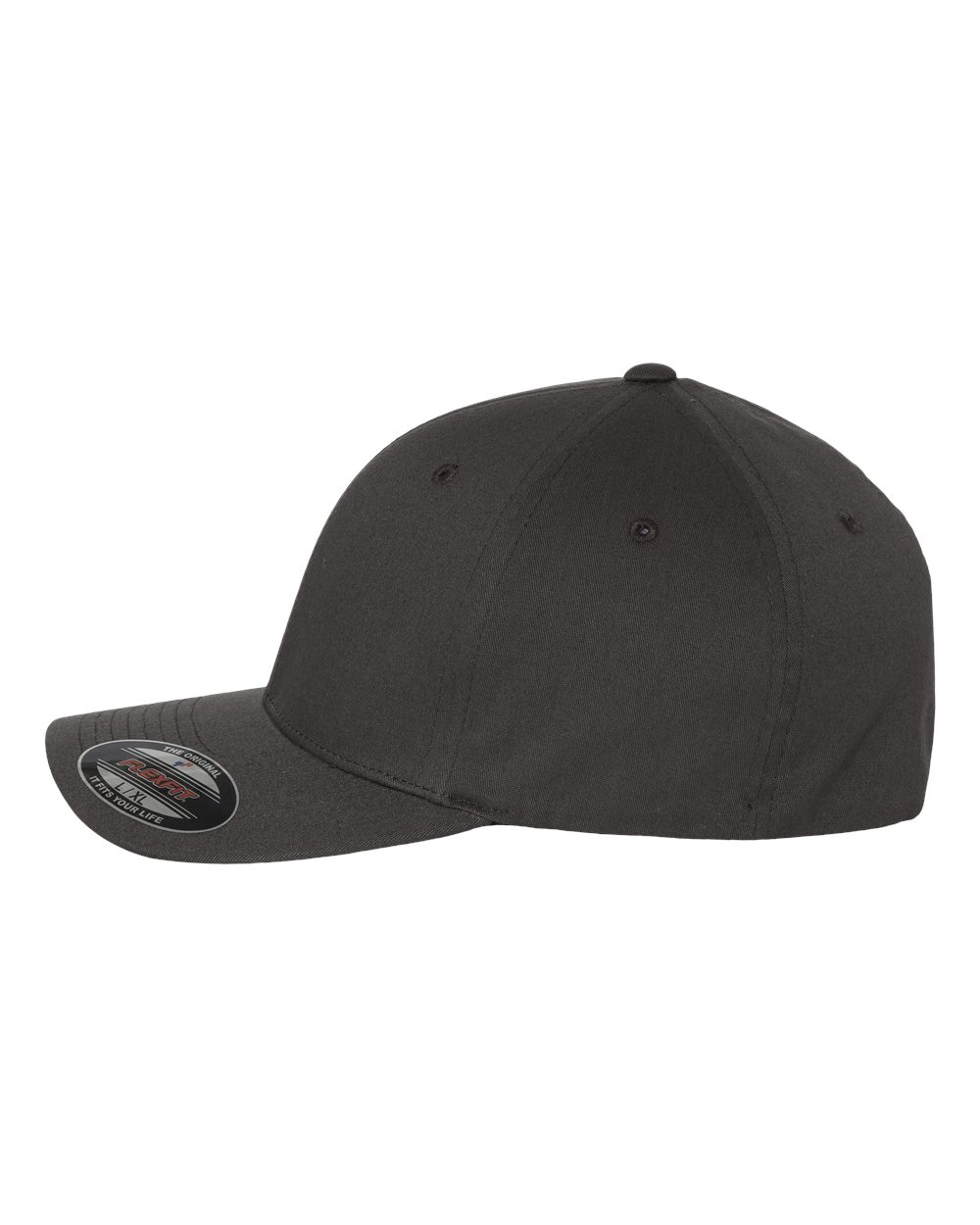 Flexfit V-Flexfit® Cotton Twill Cap - 5001 - 5001Y Dark Grey