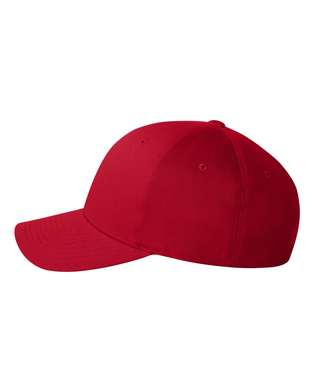 Flexfit V-Flexfit® Cotton Twill Cap - 5001 - 5001Y Red