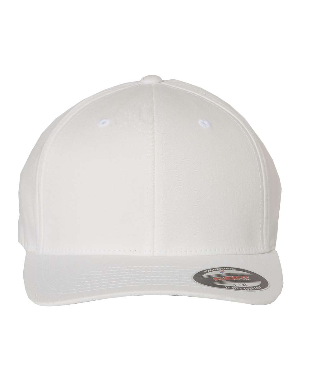 Flexfit V-Flexfit® Cotton Twill Cap - 5001 - 5001Y White