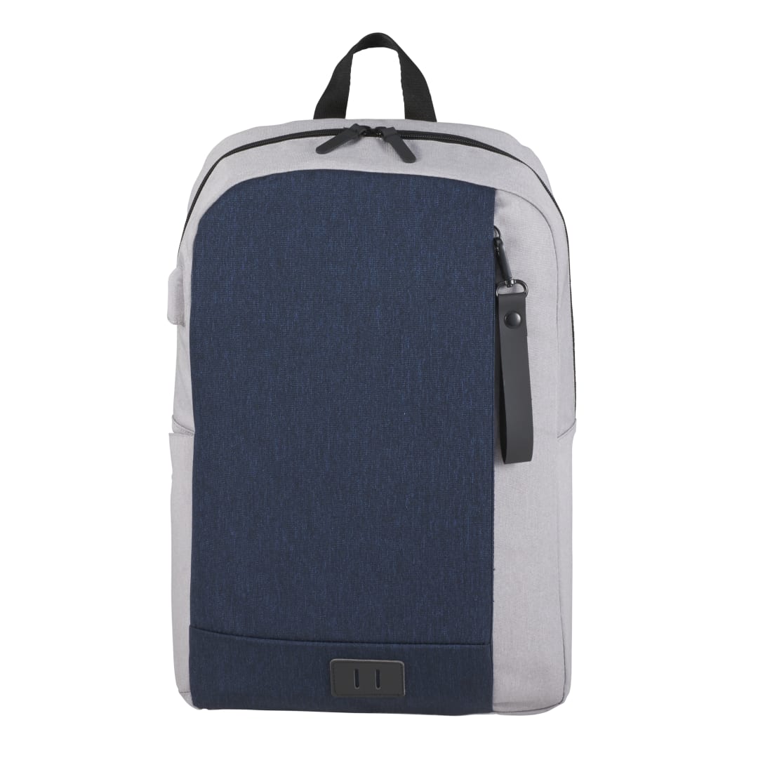 NBN Whitby Slim 15&quot; Computer Backpack w/ USB Port - 3950-01 Blue