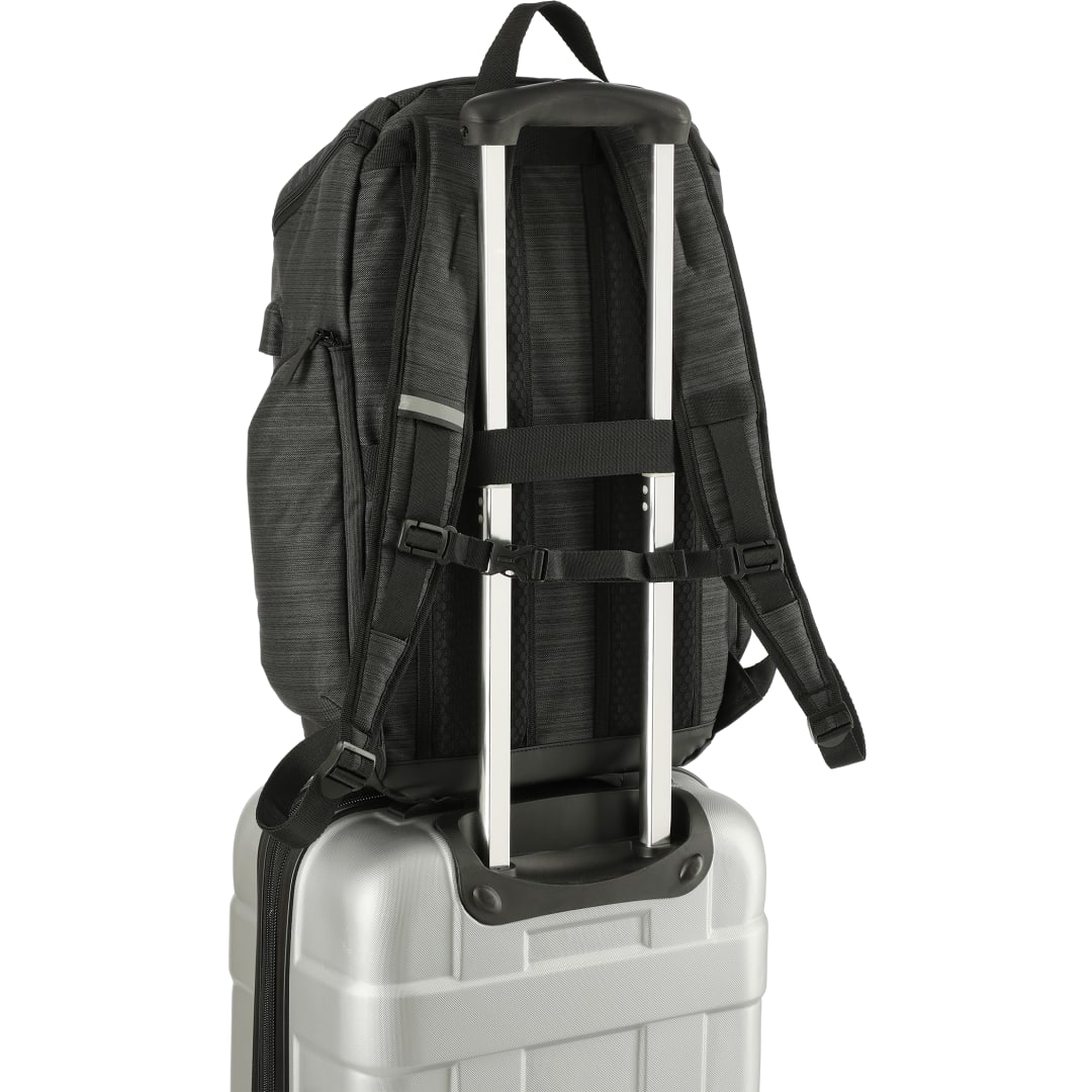 NBN Whitby 15" Computer Backpack w/ USB Port - 3950-02 Gray