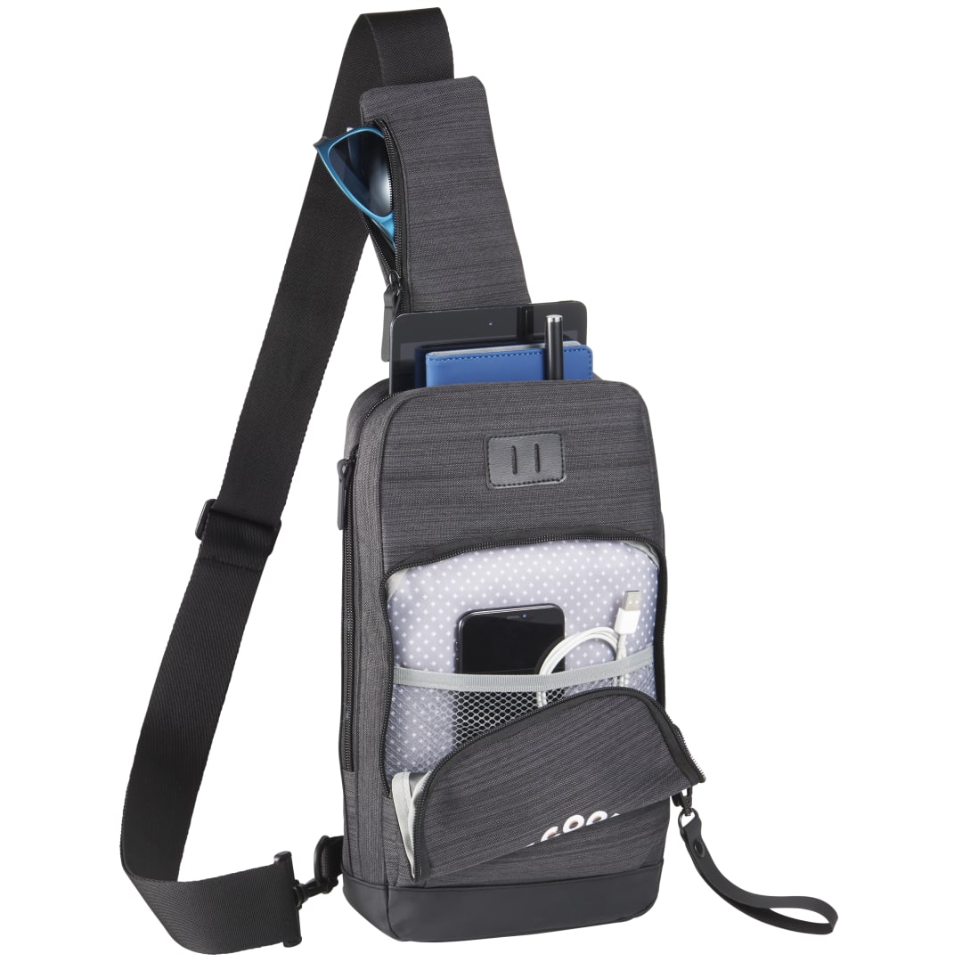 NBN Whitby Sling w/ USB Port - 3950-03 Gray