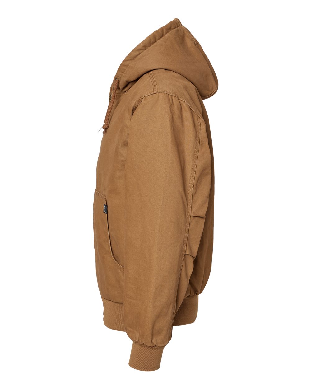 DRI DUCK Men's Cheyenne Boulder Cloth™ Hooded Jacket with Tricot Quilt Lining - 5020 Saddle