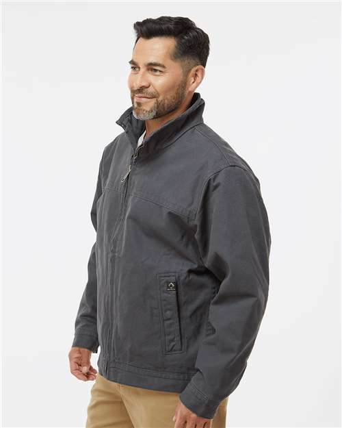 DRI DUCK Men's Maverick Boulder Cloth™ Jacket with Blanket Lining - 5028 Charcoal