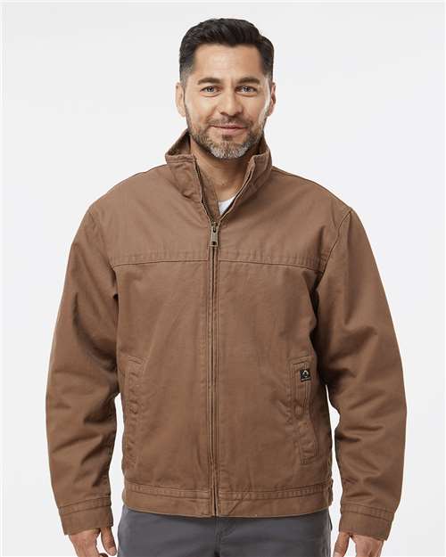 DRI DUCK Men's Maverick Boulder Cloth™ Jacket with Blanket Lining - 5028 Field Khaki