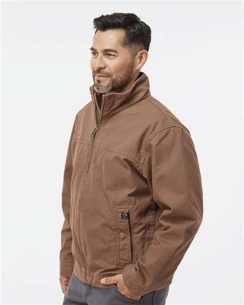 DRI DUCK Men's Maverick Boulder Cloth™ Jacket with Blanket Lining - 5028 Field Khaki