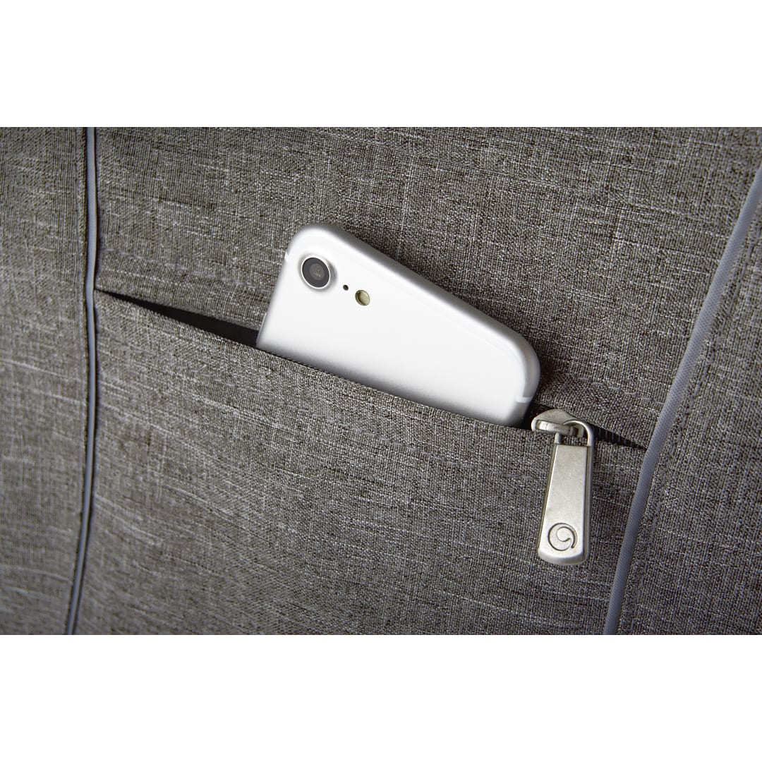 Verona Vertical 15&quot; Computer Briefcase - 4850-12 Gray