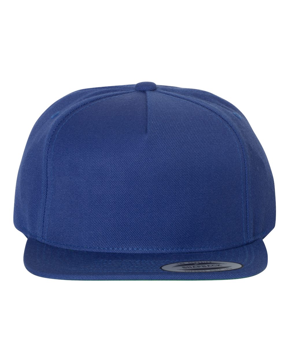 YP Classics Premium Five-Panel Snapback Cap - 5089M Royal