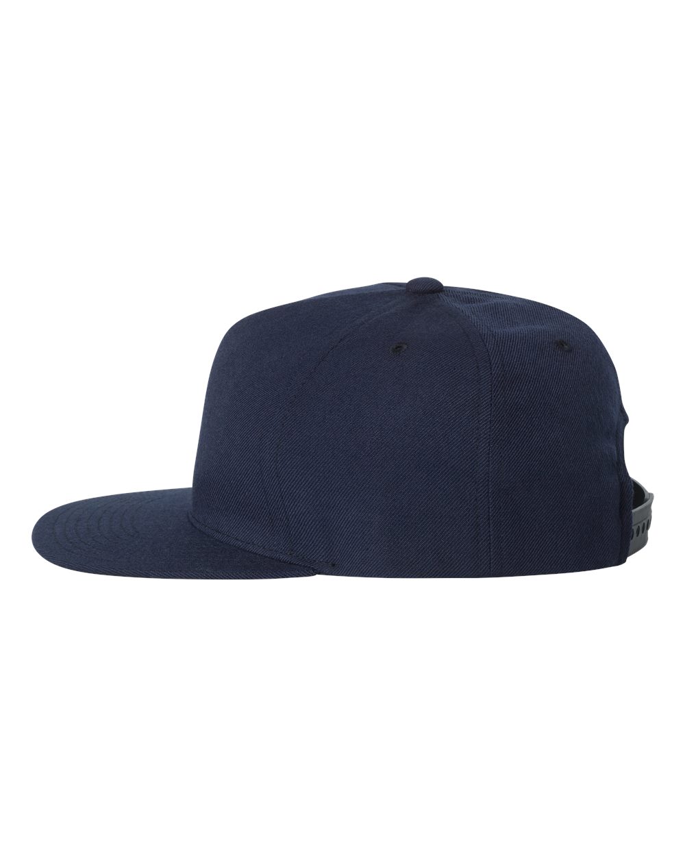 YP Classics Premium Five-Panel Snapback Cap - 5089M Navy