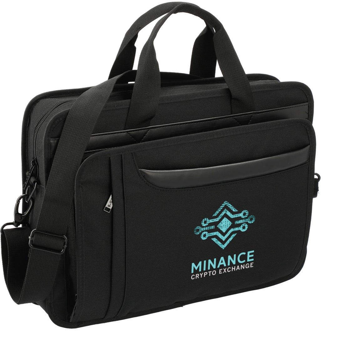 Paragon 15" Computer Briefcase - 5700-19 Black