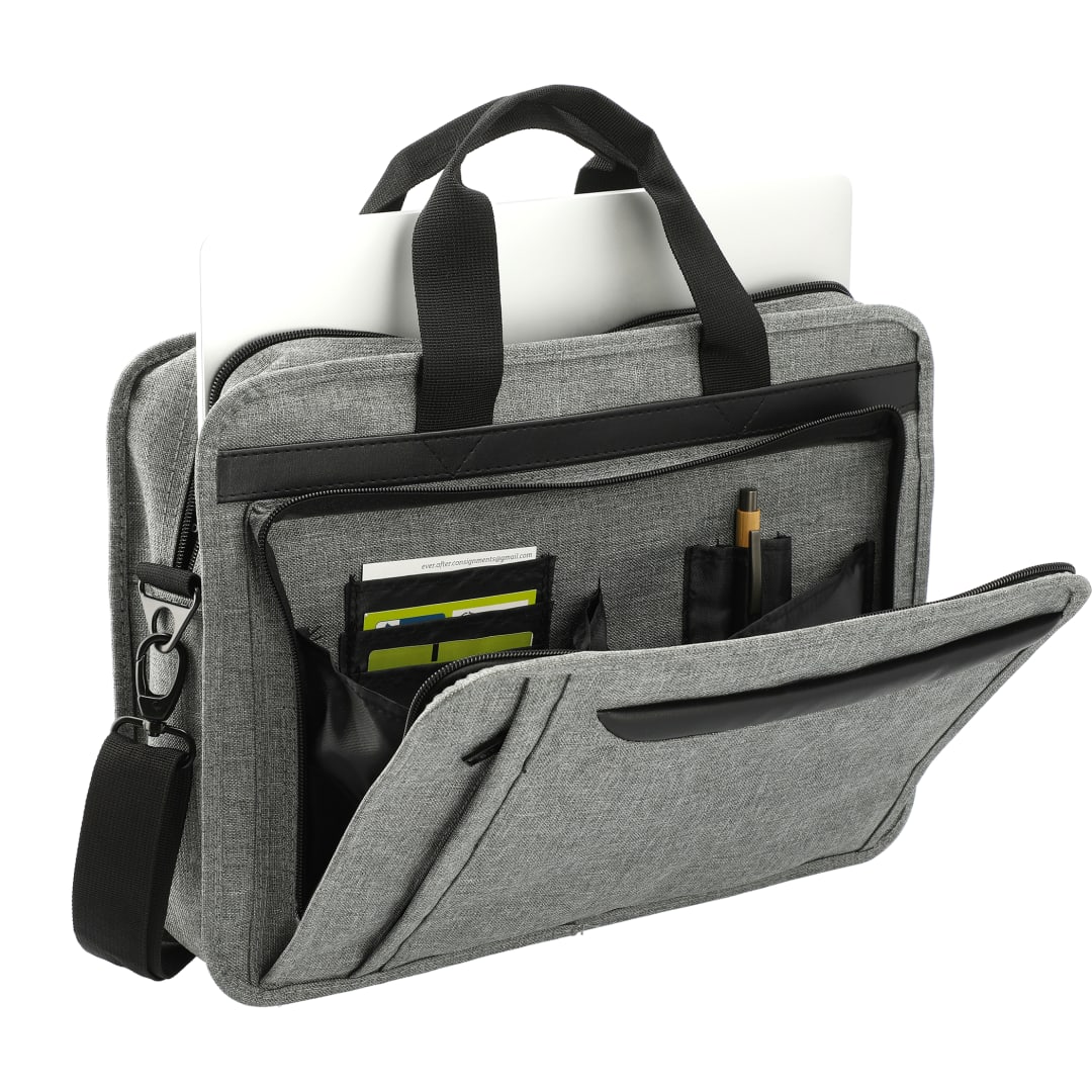 Paragon 15" Computer Briefcase - 5700-19 Gray