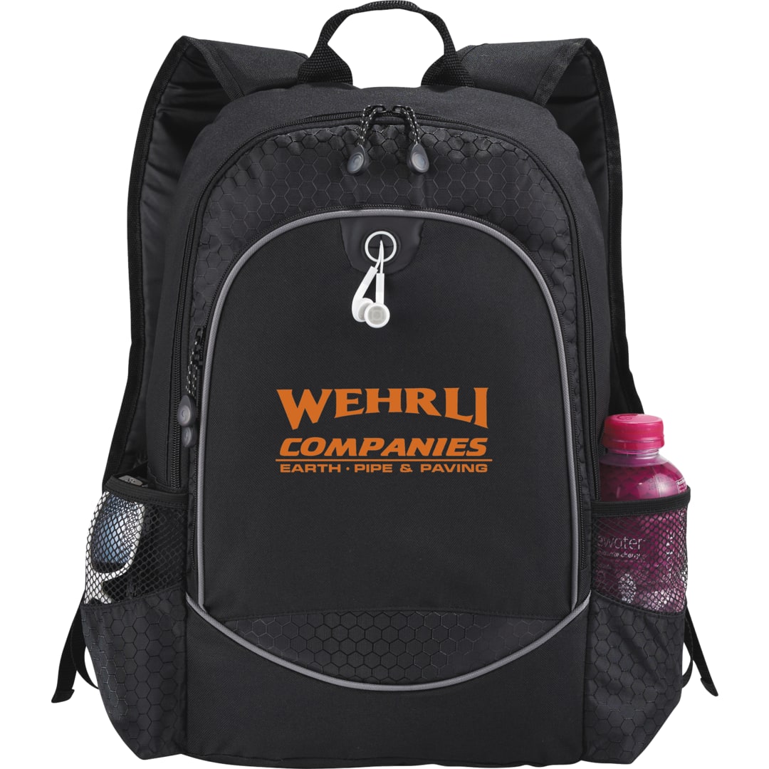 Hive 15" Computer Backpack - 6440-10 Black