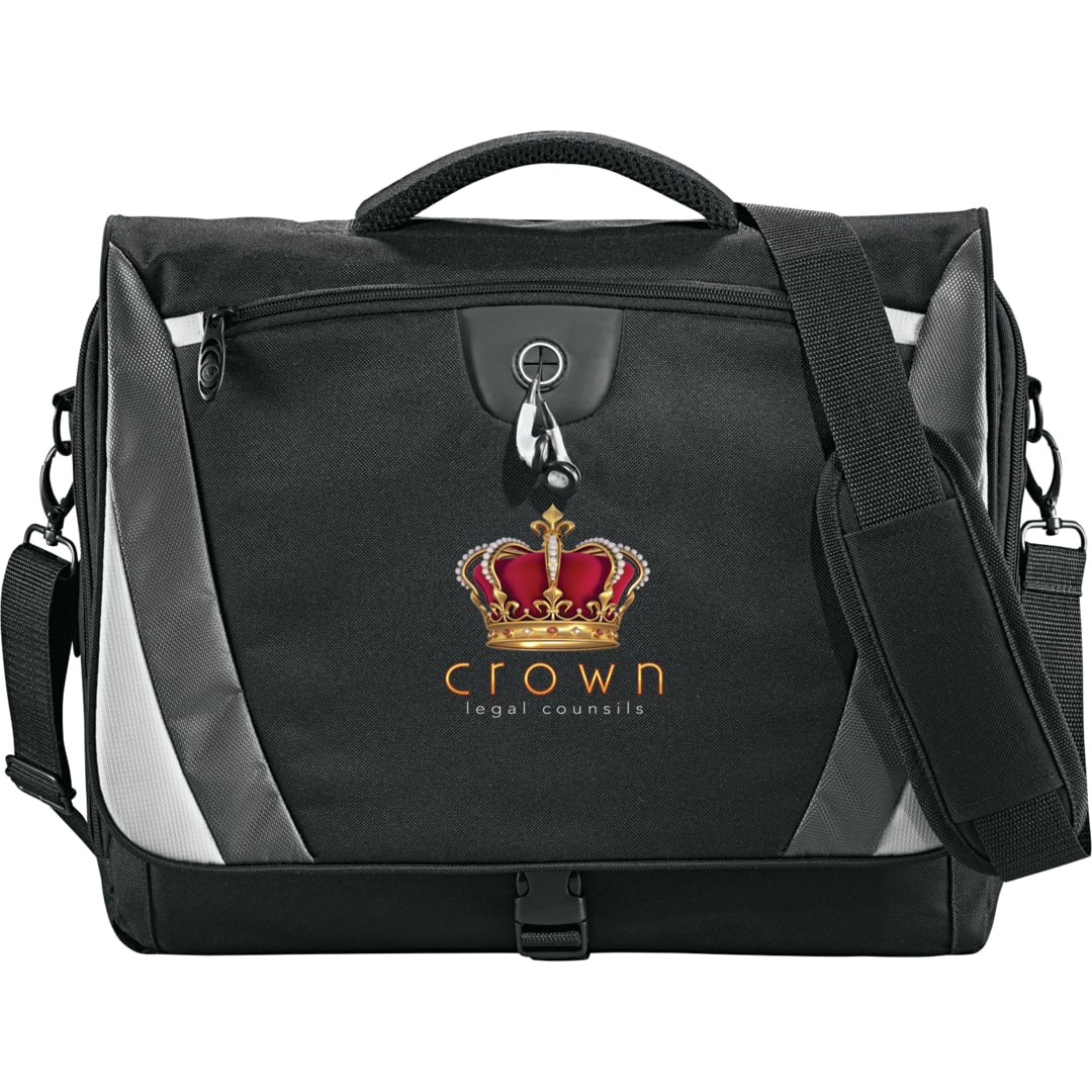 Slope 15" Computer Messenger Bag - 6655-19 Black