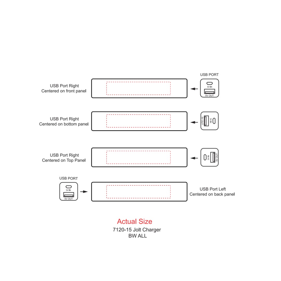 Jolt 2,200 mAh Power Bank - 7120-15 Black