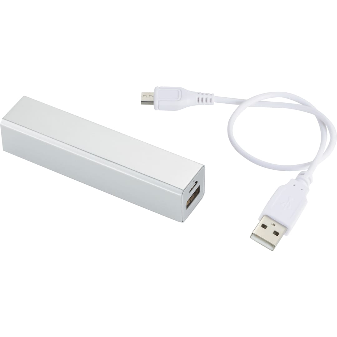 Jolt 2,200 mAh Power Bank - 7120-15 Silver