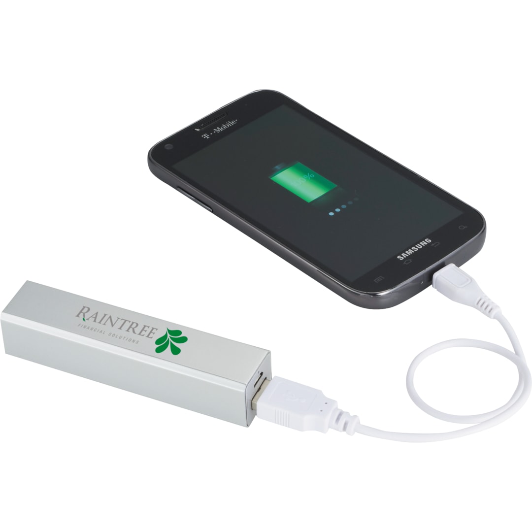 Jolt 2,200 mAh Power Bank - 7120-15 Silver