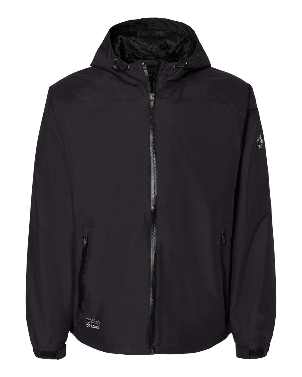 DRI DUCK Unisex Torrent Waterproof Hooded Jacket - 5335 Black