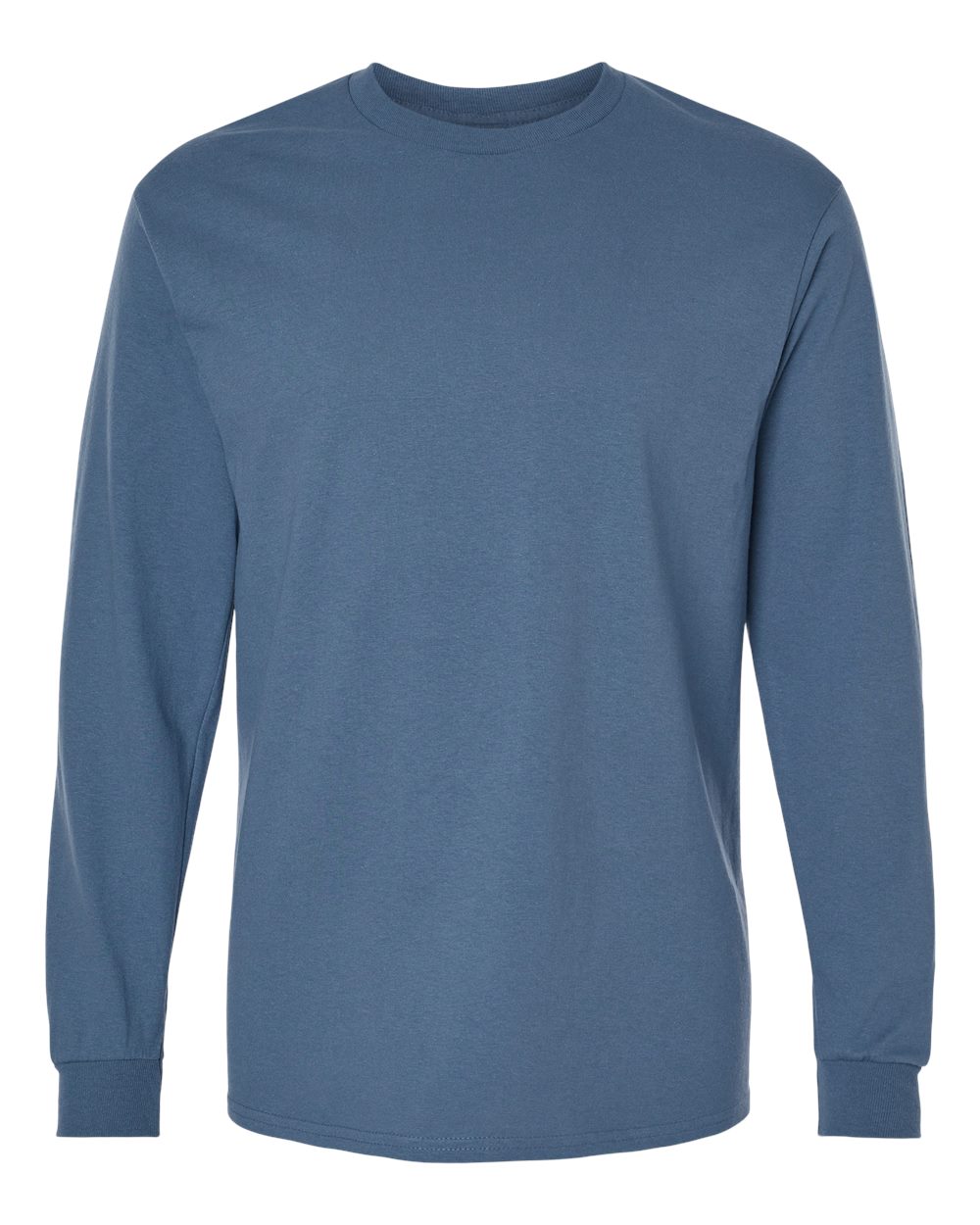 Gildan Unisex Heavy Cotton™ Long Sleeve T-Shirt - 5400 Indigo Blue