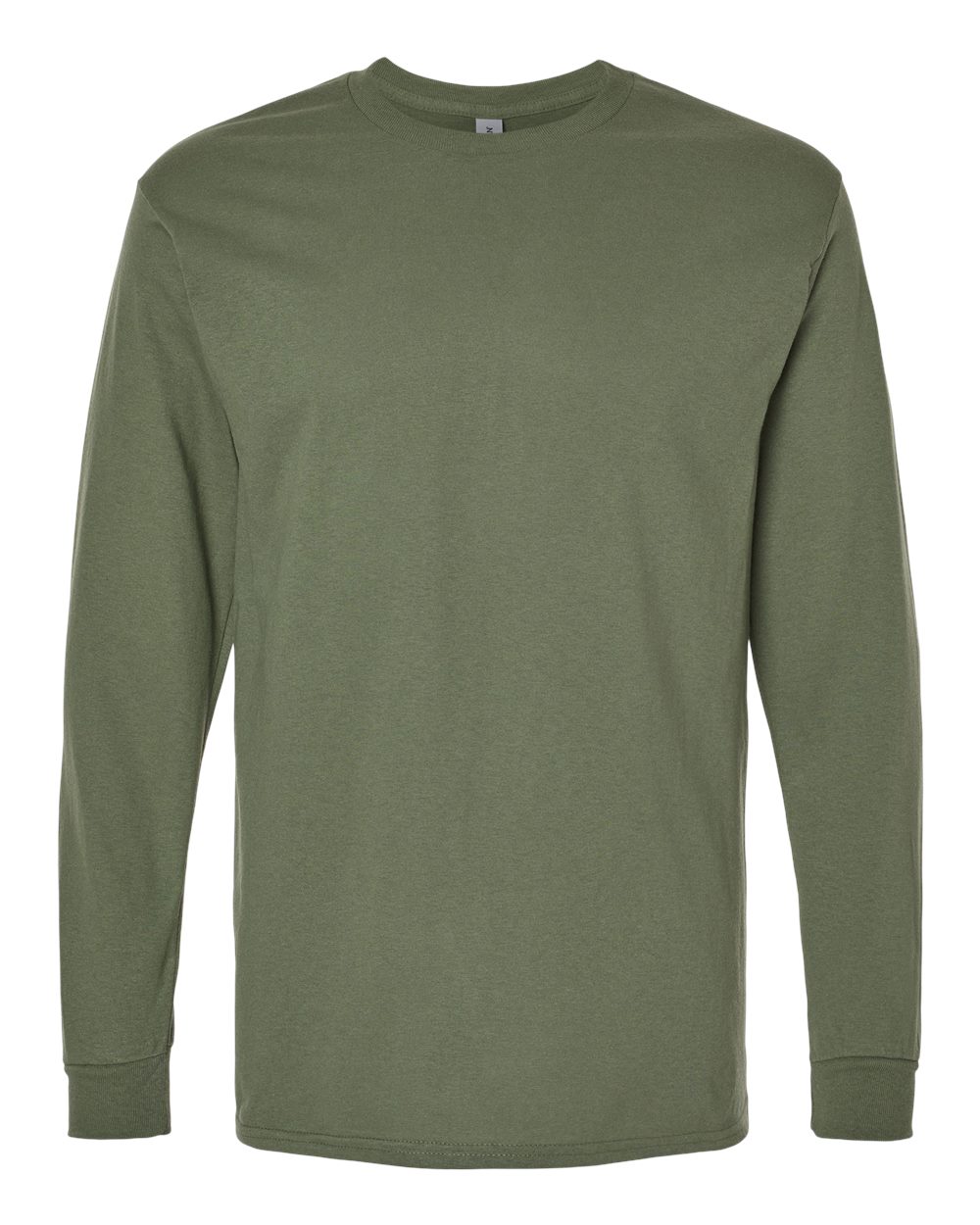 Gildan Unisex Heavy Cotton™ Long Sleeve T-Shirt - 5400 Military Green