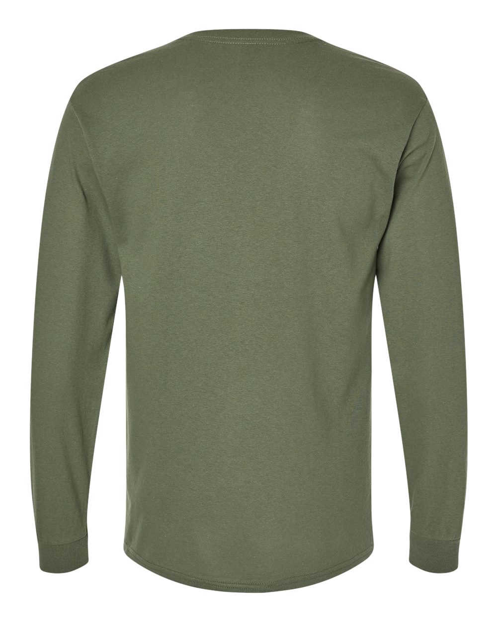 Gildan Unisex Heavy Cotton™ Long Sleeve T-Shirt - 5400 Military Green