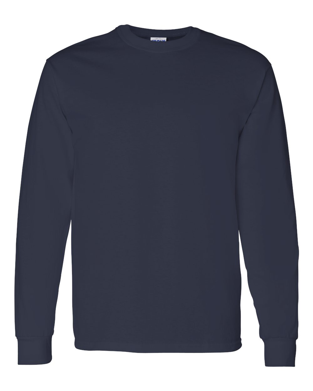 Gildan Unisex Heavy Cotton™ Long Sleeve T-Shirt - 5400 Navy