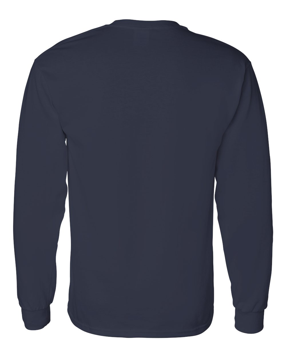 Gildan Unisex Heavy Cotton™ Long Sleeve T-Shirt - 5400 Navy