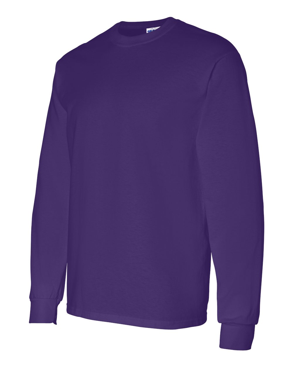 Gildan Unisex Heavy Cotton™ Long Sleeve T-Shirt - 5400 Purple