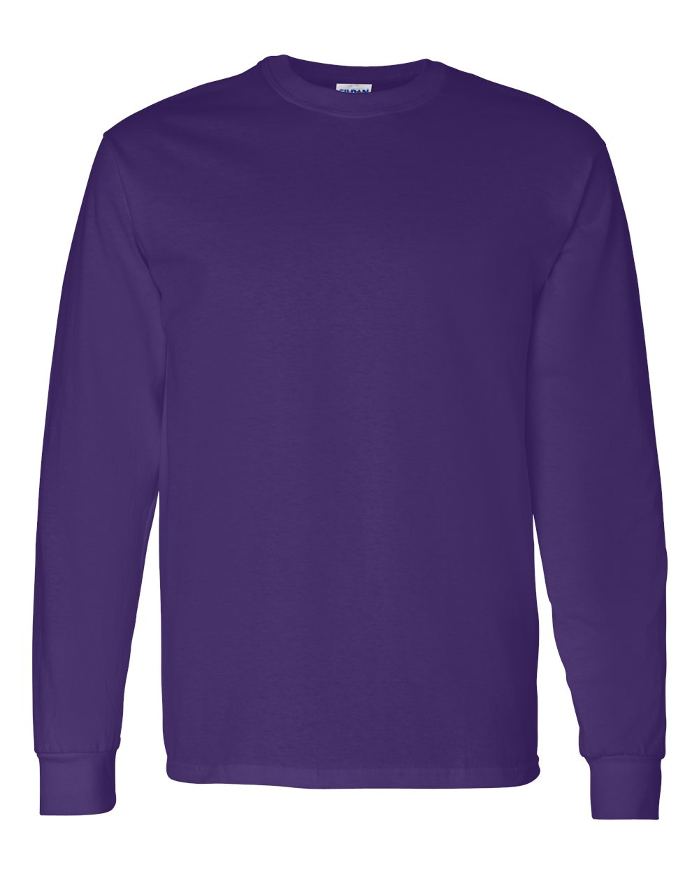 Gildan Unisex Heavy Cotton™ Long Sleeve T-Shirt - 5400 Purple