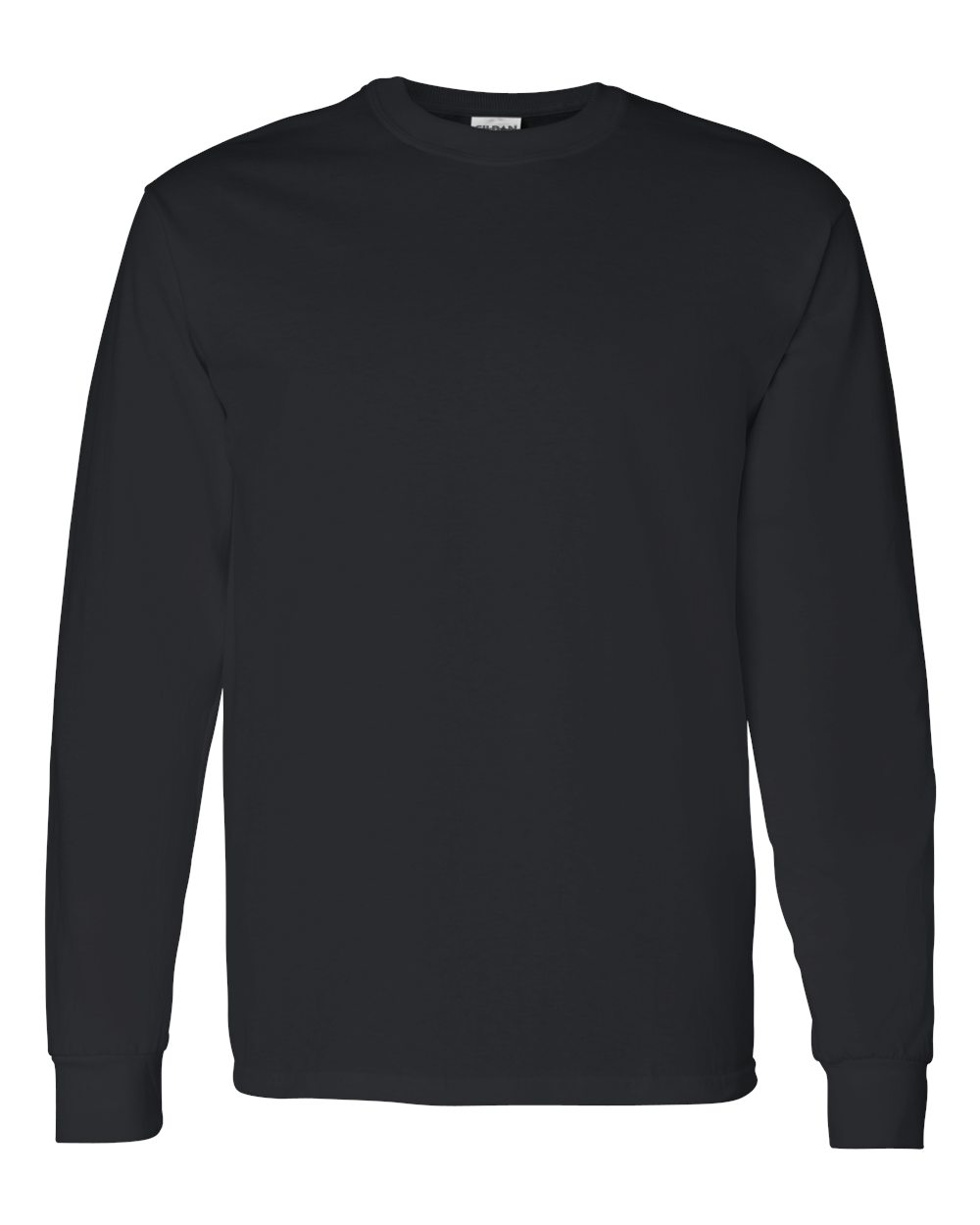 Gildan Unisex Heavy Cotton™ Long Sleeve T-Shirt - 5400 Black