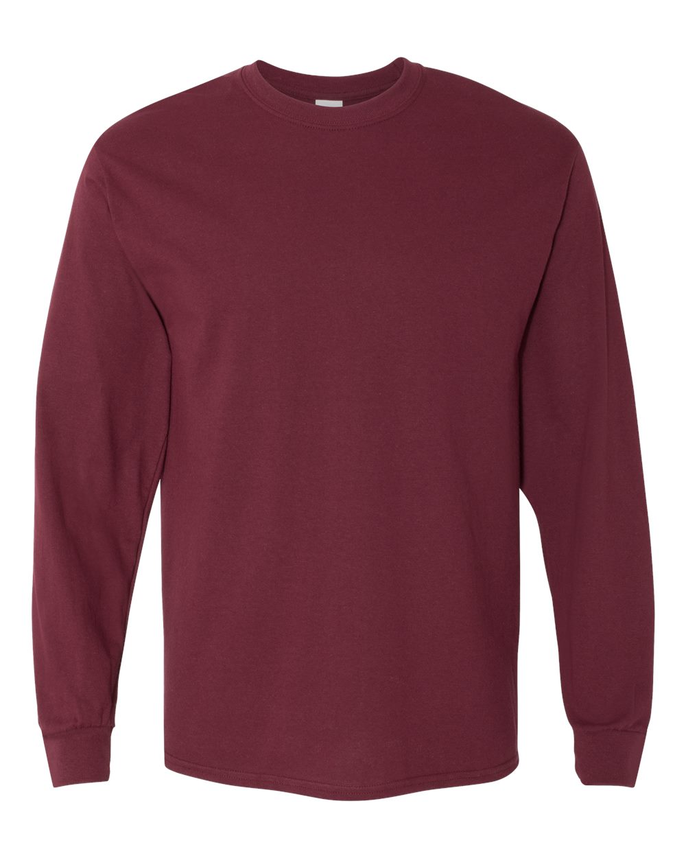Gildan Unisex Heavy Cotton™ Long Sleeve T-Shirt - 5400 Maroon