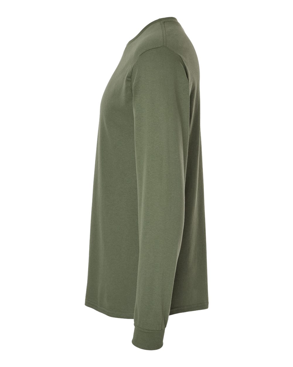 Gildan Unisex Heavy Cotton™ Long Sleeve T-Shirt - 5400 Military Green