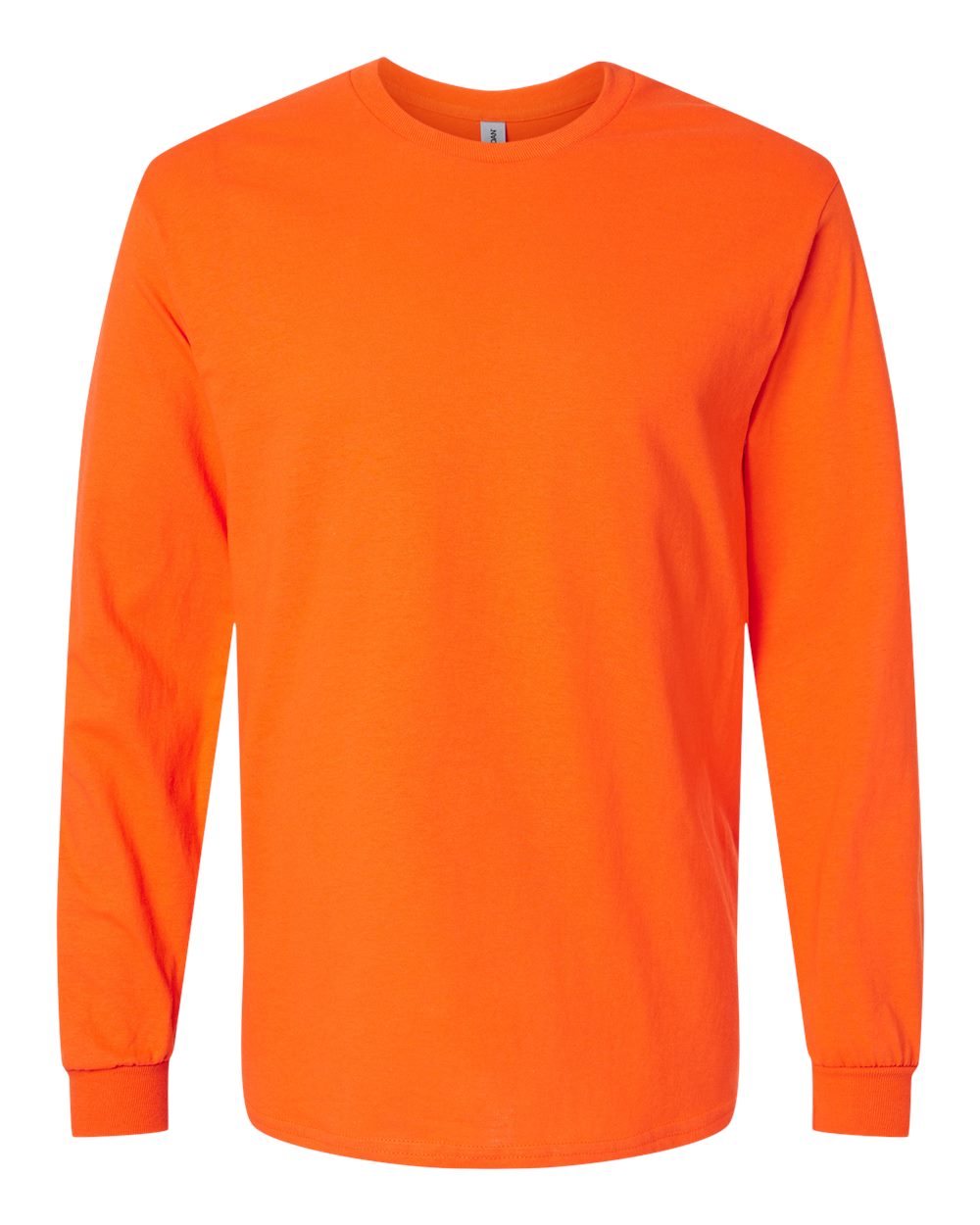 Gildan Unisex Heavy Cotton™ Long Sleeve T-Shirt - 5400 Orange
