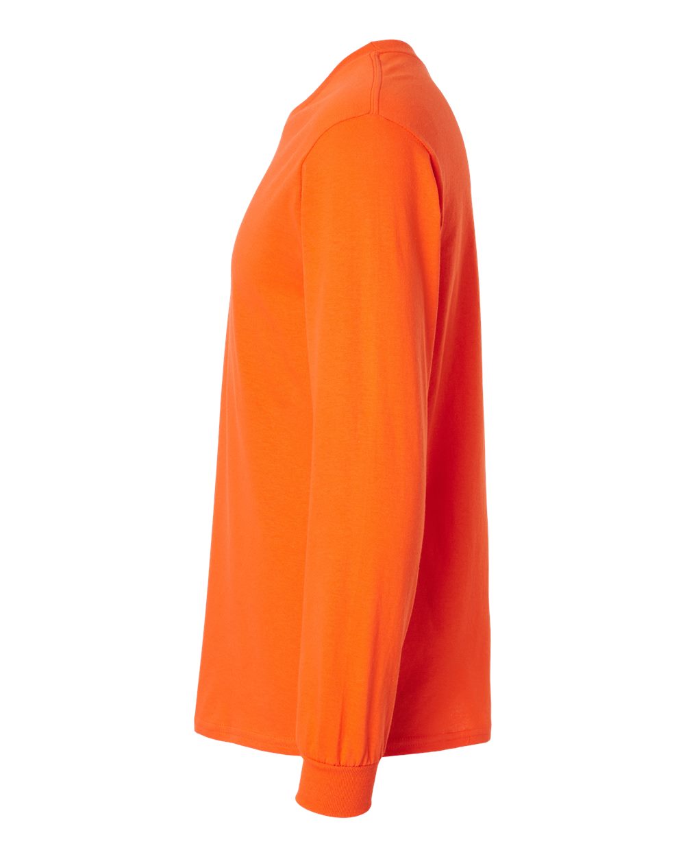 Gildan Unisex Heavy Cotton™ Long Sleeve T-Shirt - 5400 Orange