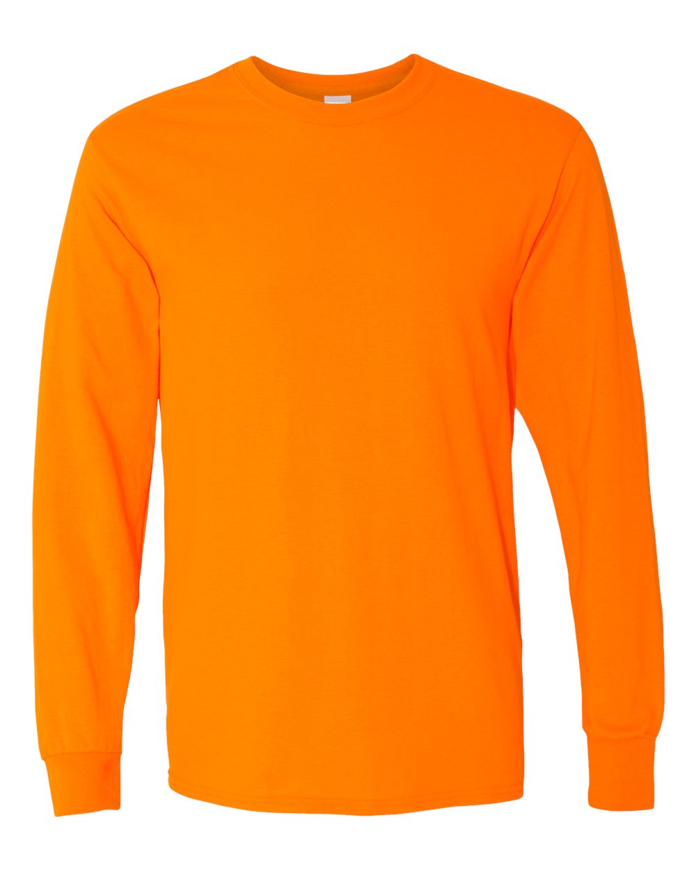 Gildan Unisex Heavy Cotton™ Long Sleeve T-Shirt - 5400 Safety Orange