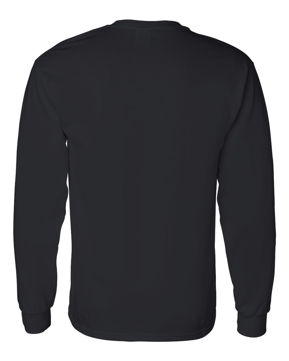 Gildan Unisex Heavy Cotton™ Long Sleeve T-Shirt - 5400 Black