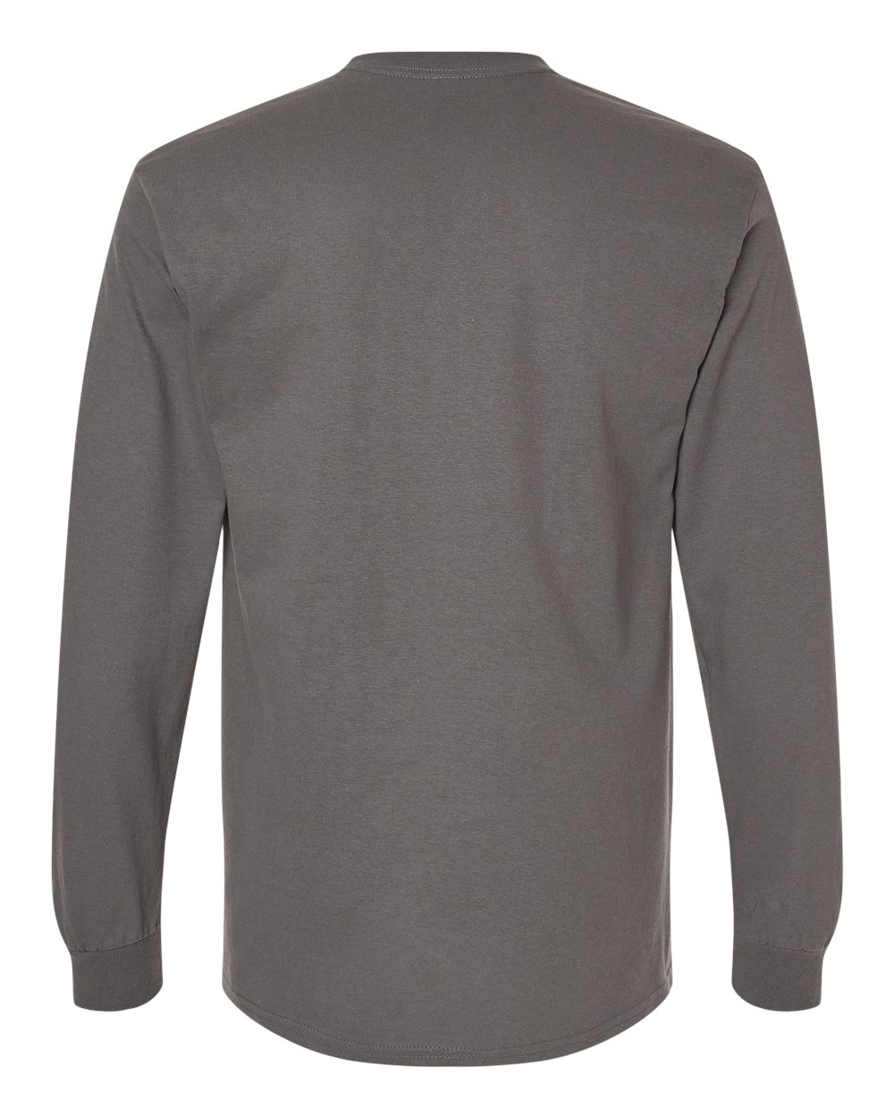 Gildan Unisex Heavy Cotton™ Long Sleeve T-Shirt - 5400 Charcoal