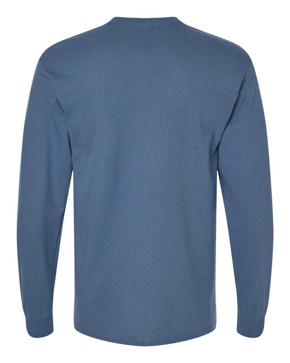 Gildan Unisex Heavy Cotton™ Long Sleeve T-Shirt - 5400 Indigo Blue